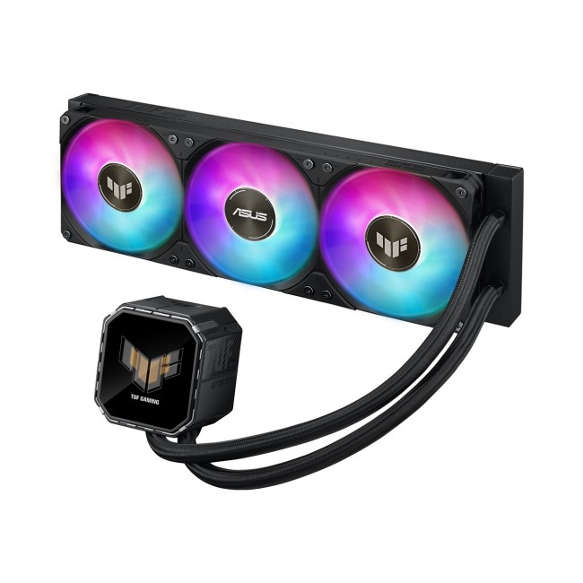 ASUS TUF Gaming LC III 360 ARGB LCD Processor All-in-one liquid cooler 12 cm Black 1 pc(s) ASUS TUF Gaming LC III 360 ARGB LCD Processor All-in-one liquid cooler 12 cm Black 1 pc(s)