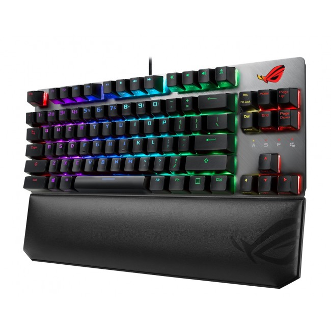 ASUS ROG Strix Scope NX TKL Deluxe keyboard Gaming USB German Black, Grey ASUS ROG Strix Scope NX TKL Deluxe keyboard Gaming USB German Black, Grey