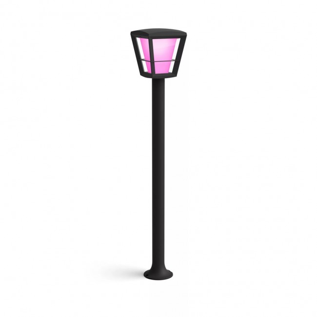 Philips Hue White and colour ambience Econic Outdoor Post Light 1744230P7 Philips Hue White and colour ambience Econic Outdoor Post Light 1744230P7