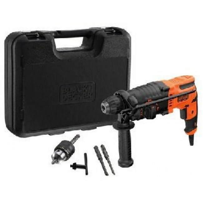 Black & Decker BEHS01K-QS drill 1600 RPM SDS Plus Black, Orange Black & Decker BEHS01K-QS drill 1600 RPM SDS Plus Black, Orange