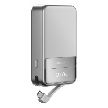 EcoFlow EF-RAPID5000-EU power bank Lithium-Ion (Li-Ion) 5000 mAh Wireless charging Silver