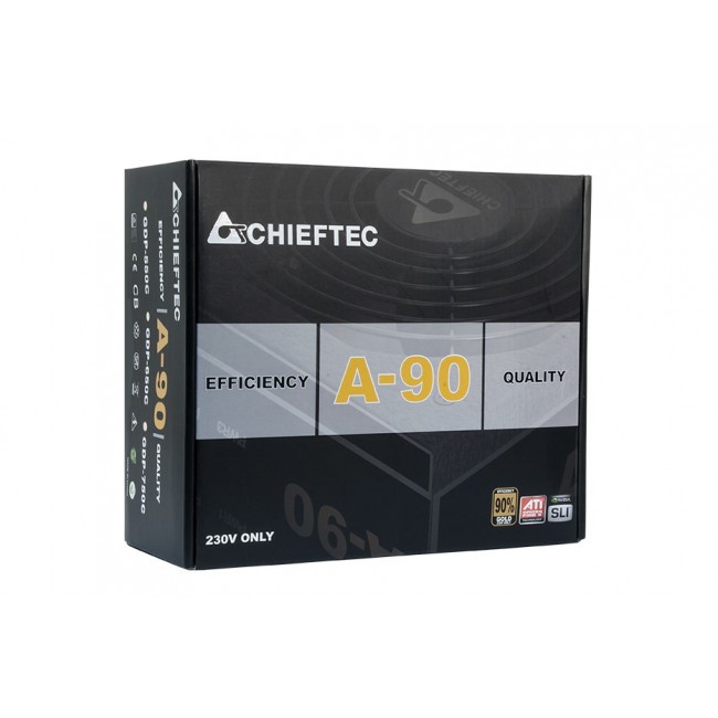 Chieftec GDP-650C power supply unit 650 W 20+4 pin ATX PS/2 Black