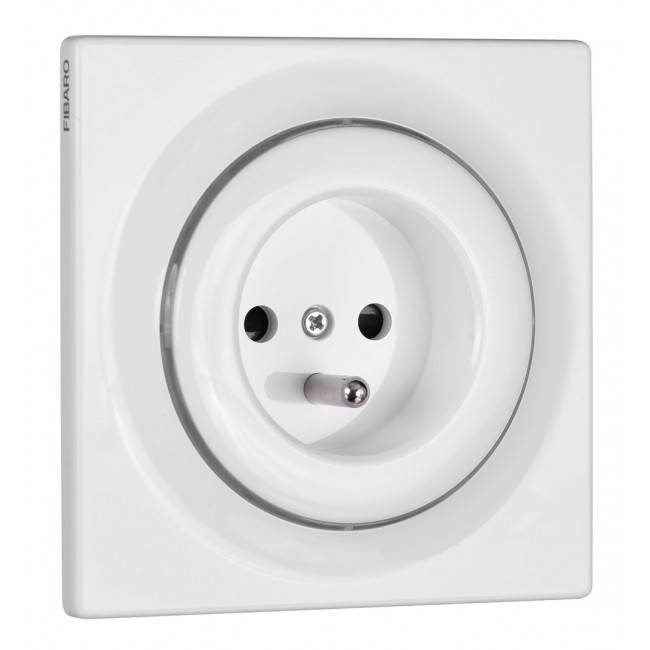 Fibaro Walli N socket-outlet Type E White Fibaro Walli N socket-outlet Type E White