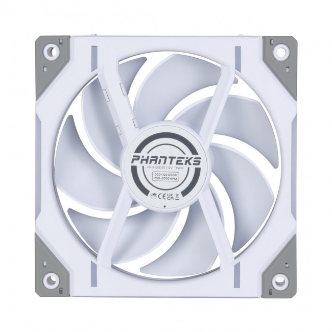 Phanteks PH-F120D30 Fan 12 cm White 3 pc(s)