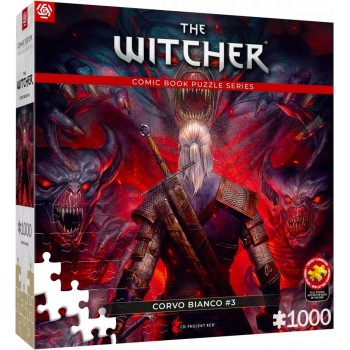 Puzzle Good Loot Comic Book - The Witcher: Corvo Bianco 1000 pc(s)