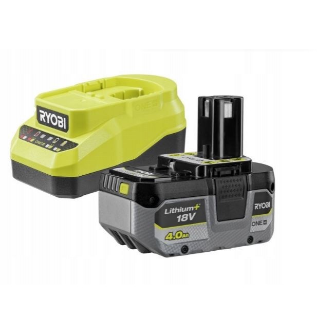 255327 RYOBI Akumulator 4Ah + adowarka RC18120A-140X