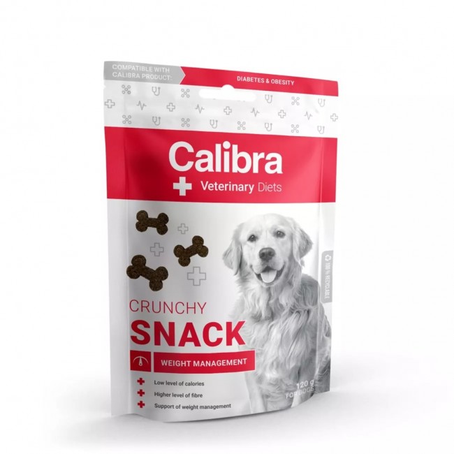 CALIBRA VD Dog crunchy snack weight management - dog treat - 120g CALIBRA VD Dog crunchy snack weight management - dog treat - 120g