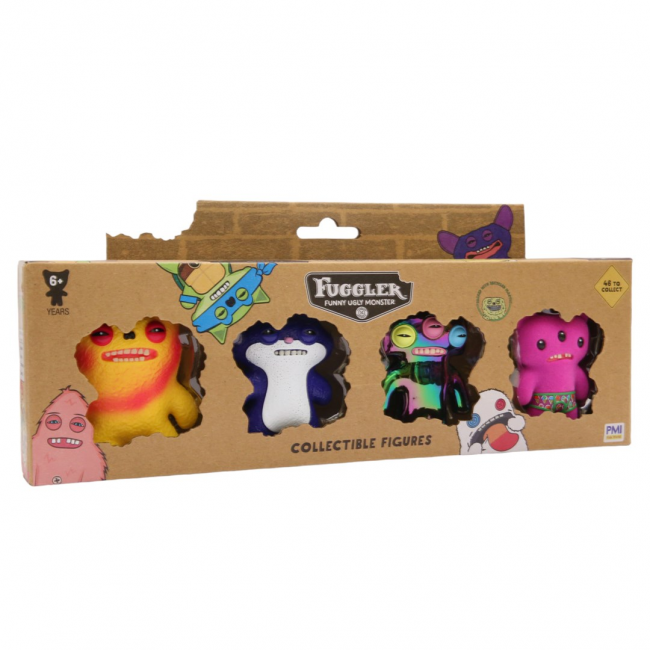 FUGGLER S2 FIGURES - 4 PACK (ASSORTMENT) FUGGLER S2 FIGURES - 4 PACK (ASSORTMENT)