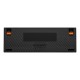 CHERRY K5 PRO TMR COMPACT keyboard Gaming USB QWERTZ German Black, Orange