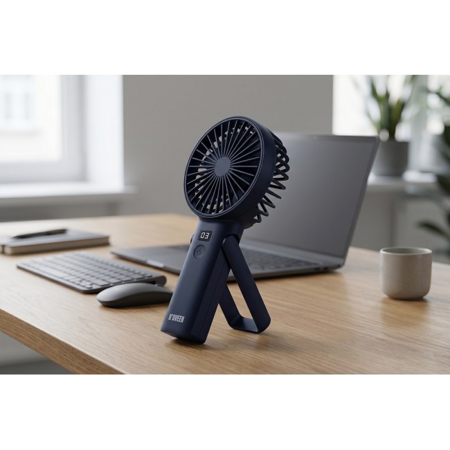 NOVEEN F120 rechargeable USB hand and desk fan