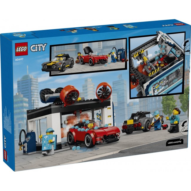 LEGO CITY 60497 Drive-Through Car Wash