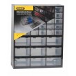 Stanley 1-93-981 small parts/tool box Small parts box Plastic Black, Transparent