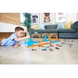 Hot Wheels Track Builder Track Creator Triple Loop Pack & 1:64 Scale Toy Car, Track-Building Set