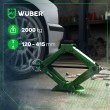 2 t trapezoidal car jack 120 415 mm W22023 WUBER