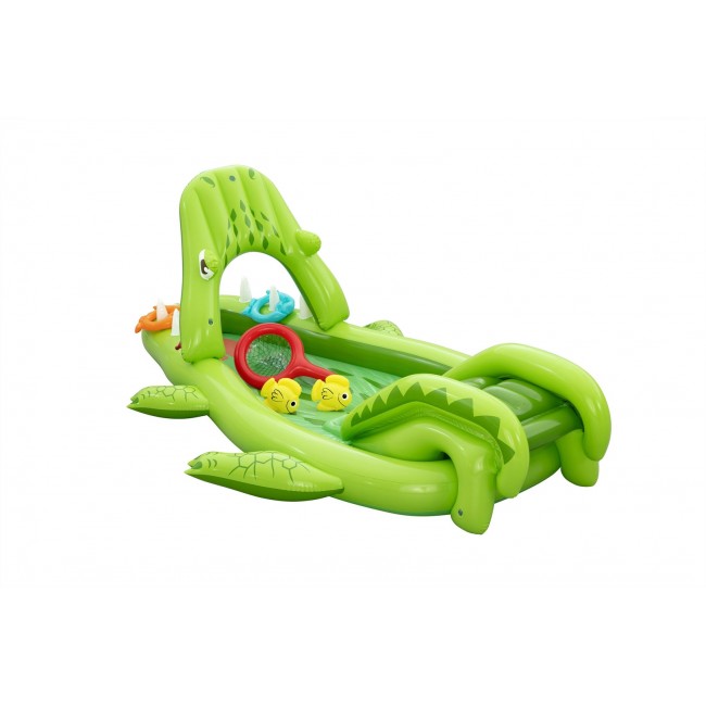 Bestway Later Gator Kids Inflatable Water Play Center and Pool 2.34 m x 1.63 m x 87 cm