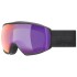 Uvex 5501922130 winter sport goggles Black Unisex Mirror Spherical lens