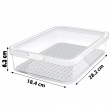 ROTHO Cauma - fridge organizer - 3pcs. ROTHO Cauma - fridge organizer - 3pcs.