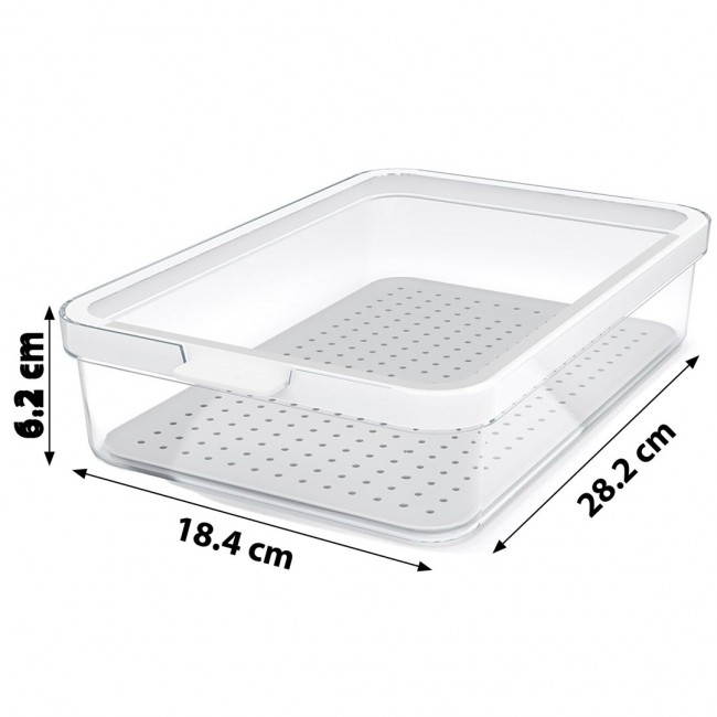 ROTHO Cauma - fridge organizer - 3pcs. ROTHO Cauma - fridge organizer - 3pcs.