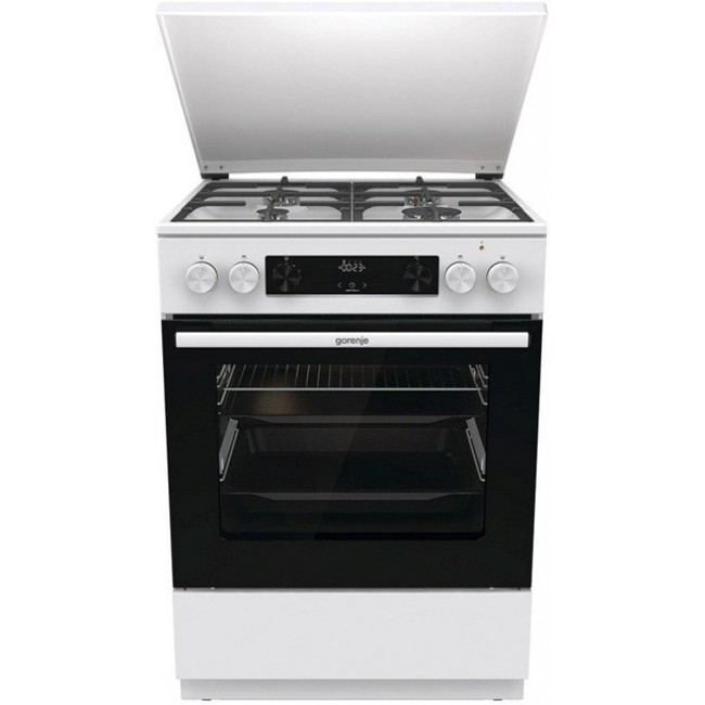 Gorenje GKS6C71WF Freestanding cooker with oven White