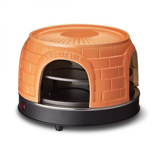 Emerio PO-116124 pizza maker/oven 8 pizza(s) 1500 W Black, Orange