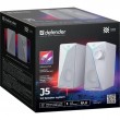 DEFENDER J5 2.0 6 W LED USB speakers white DEFENDER J5 2.0 6 W LED USB speakers white