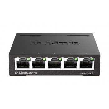 D-Link DGS 105 - switch - 5 porte