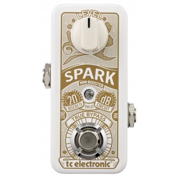 TC Electronic Spark Mini Effects pedal White