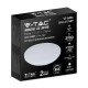 Plafond V-TAC VT-8436-M-N milky 36W IP20 CCT 3000K-6400K 3900lm (SKU 217609) White Plafond V-TAC VT-8436-M-N milky 36W IP20 CCT 3000K-6400K 3900lm (SKU 217609) White