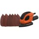 Black & Decker BEW230 Detail sander 11000 RPM Black, Orange 55 W Black & Decker BEW230 Detail sander 11000 RPM Black, Orange 55 W