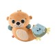 Fisher-Price 2-in-1 Rockin Tummy Time Otter Plush Toy with Soft Book for Newborn Sensory Play Fisher-Price 2-in-1 Rockin Tummy Time Otter Plush Toy with Soft Book for Newborn Sensory Play