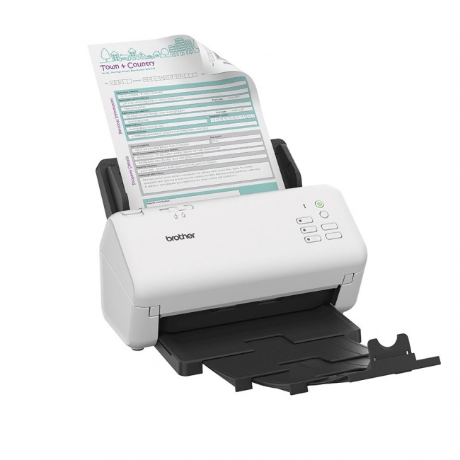 Brother ADS-4300N scanner ADF scanner 600 x 600 DPI A4 Black, White Brother ADS-4300N scanner ADF scanner 600 x 600 DPI A4 Black, White