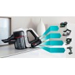Bosch BSS711W stick vacuum/electric broom Battery Dry Bagless 0.3 L Black, Silver, White