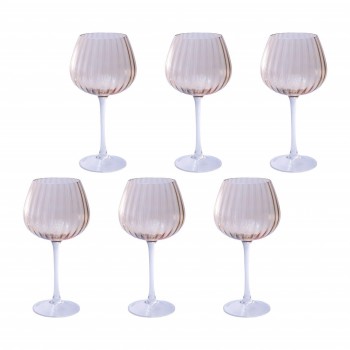 ROSE&TULIPANI PRISMIA Set of 6 glasses 460 ml