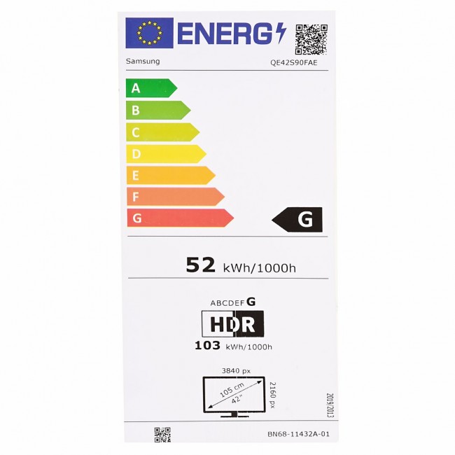 Samsung S90F TV QE42S90FAEXXH 106.7 cm (42