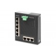 Digitus 8 Port Gigabit Ethernet Network Switch, Flat, Industrial, Unmanaged