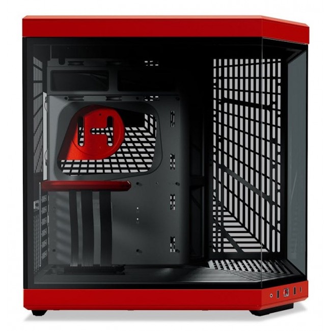 HYTE Y70 Midi Tower Black, Red