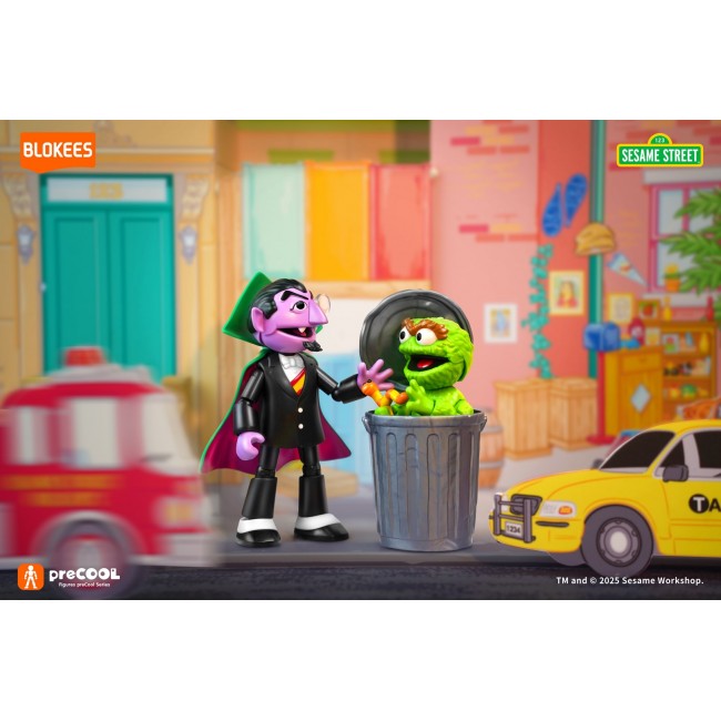 BLOKEES SESAME STREET FIGURES preCOOL S1 - COUNT VON COUNT