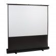 Maclean portable projection screen, compact, floor, 66