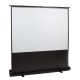 Maclean portable projection screen, compact, floor, 66