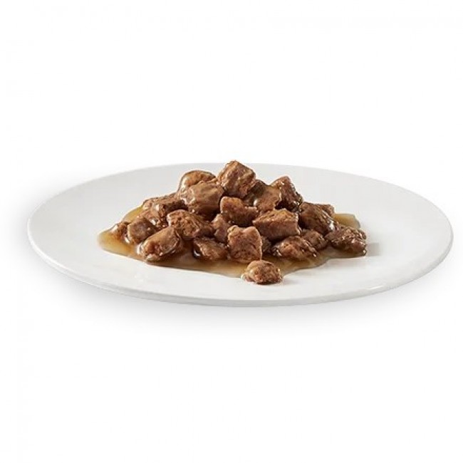 OASY Caprice Cuts in gravy with Beef - wet cat food - 85g
