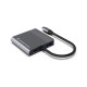 Conceptronic DONN13G laptop dock/port replicator Wired USB 3.2 Gen 1 (3.1 Gen 1) Type-C Grey