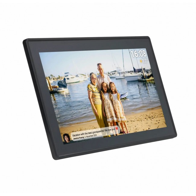 Denver PFF-1515B digital photo frame Black 39.6 cm (15.6