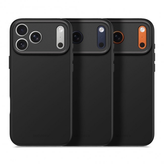 Decoded Silicone Backcover Apple iPhone 17 Pro Max Phantom Black mobile phone case 17.5 cm (6.9 Decoded Silicone Backcover Apple iPhone 17 Pro Max Phantom Black mobile phone case 17.5 cm (6.9
