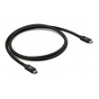 CLUB3D USB 80Gbps Certified 240W 8K240Hz Type-C 1.2m / 3.94ft Black Cable CLUB3D USB 80Gbps Certified 240W 8K240Hz Type-C 1.2m / 3.94ft Black Cable