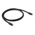 CLUB3D USB 80Gbps Certified 240W 8K240Hz Type-C 1.2m / 3.94ft Black Cable