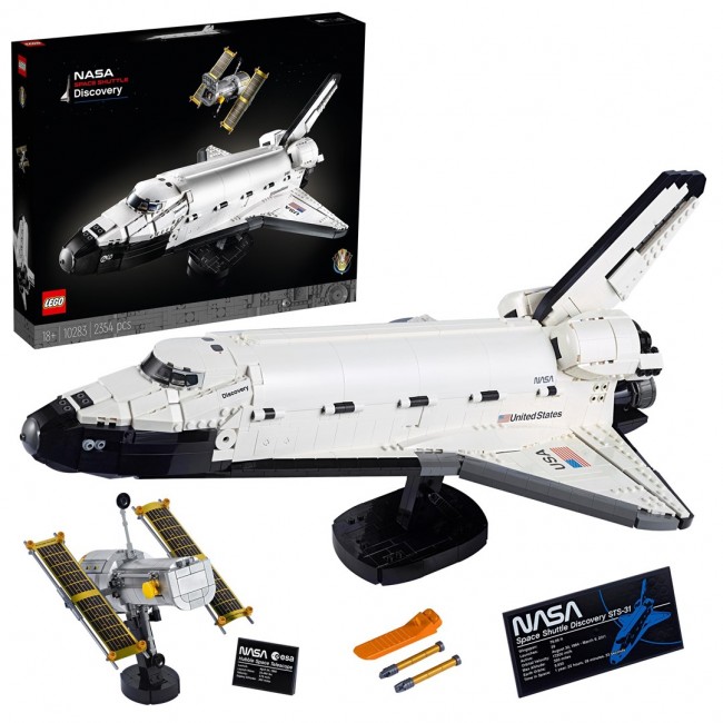 LEGO ICONS 10283 DISCOVERY SHUTTLE NASA