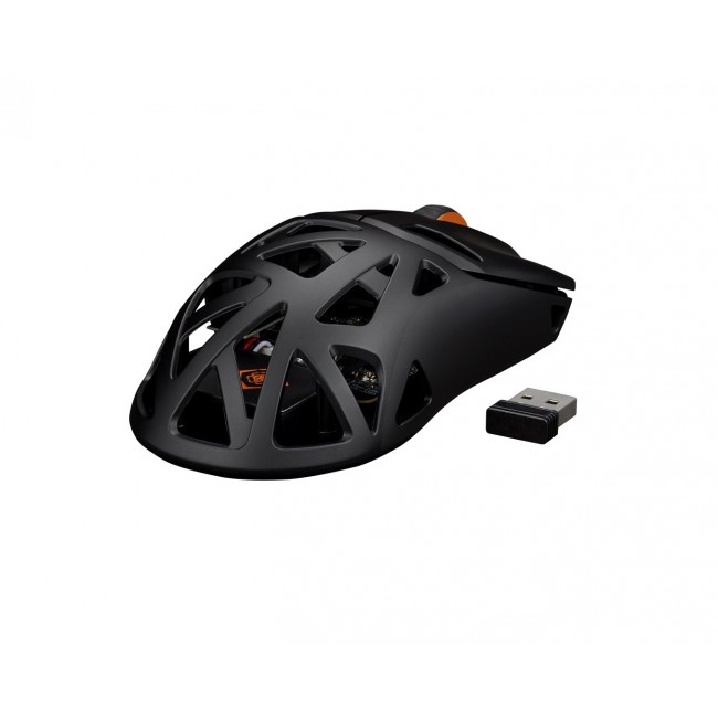 Deltaco Gaming DM370 mouse Ambidextrous RF Wireless + Bluetooth + USB Type-A Optical 12000 DPI
