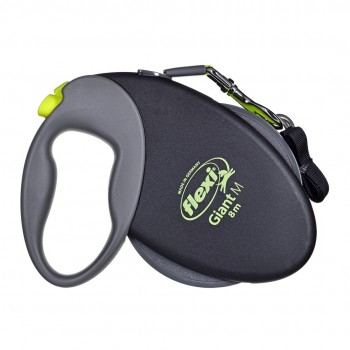 TRIXIE NEON GIANT M 8 m Black, Yellow Dog Retractable lead