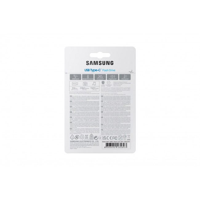 Samsung MUF-128DA USB flash drive 128 GB USB Type-C 3.2 Gen 1 (3.1 Gen 1) Blue