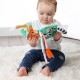 SES Creative Tiny Talents Sensory animal tails cloth book